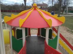 Установка игрового комплекса в г. Жиздра Калужской обл., парк «Сказка»